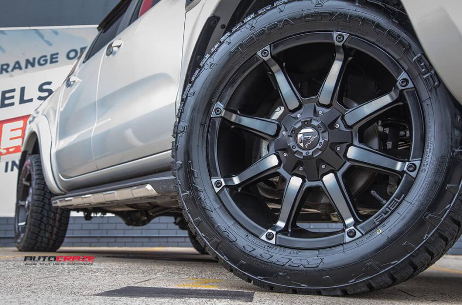 FORD RANGER COUPLER BLACK MACHINED WITH DARK TINT